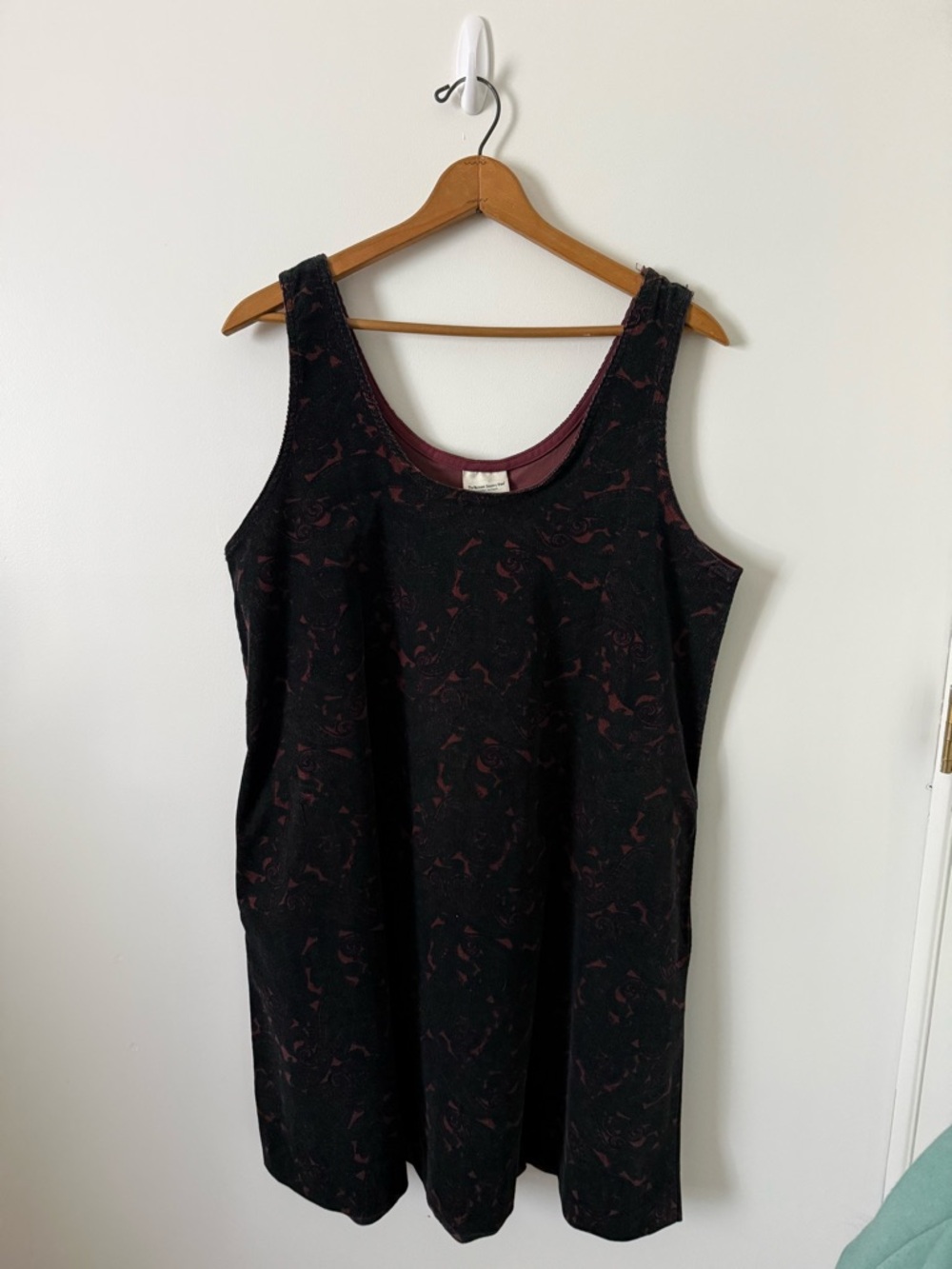 Vermont Country Store Corduroy Jumper Dress